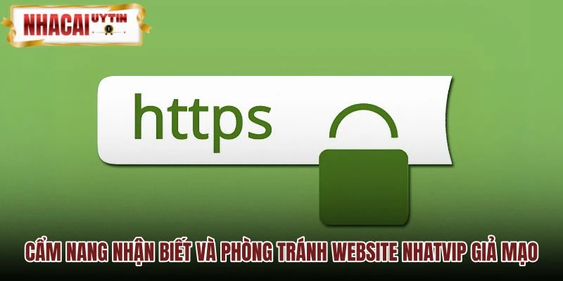 Phương pháp nhận diện trang web NHATVIP giả mạo chuẩn xác